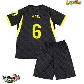 Atletico Madrid Koke #6 Vieraspaita Lapsille 2026-27 Lyhythihainen (+ shortsit)